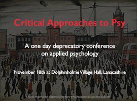 Is Psychology to blame? Conference 2022